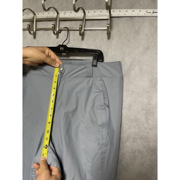 Columbia Snow Pants Women 1X Gray Modern Mountain 2 Tech Insulated Ski Snowboard - Picture 5 of 11